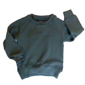 💙 BNWT Little Bipsy Pullover Sweatshirt Midnight Teal in size 3-4 💙